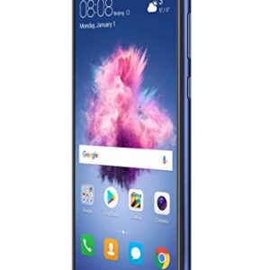 Huawei P Smart (32GB) 5.6" Fullview Display & Dual Camera's, 4G LTE Dual-SIM Factory Unlocked w/ Fingerprint Scanner FIG-L23 International Model, No Warranty (Blue)