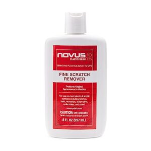 Novus 7030 | Fine Scratch Remover #2 | 2 Pack, 8 Ounce Bottles