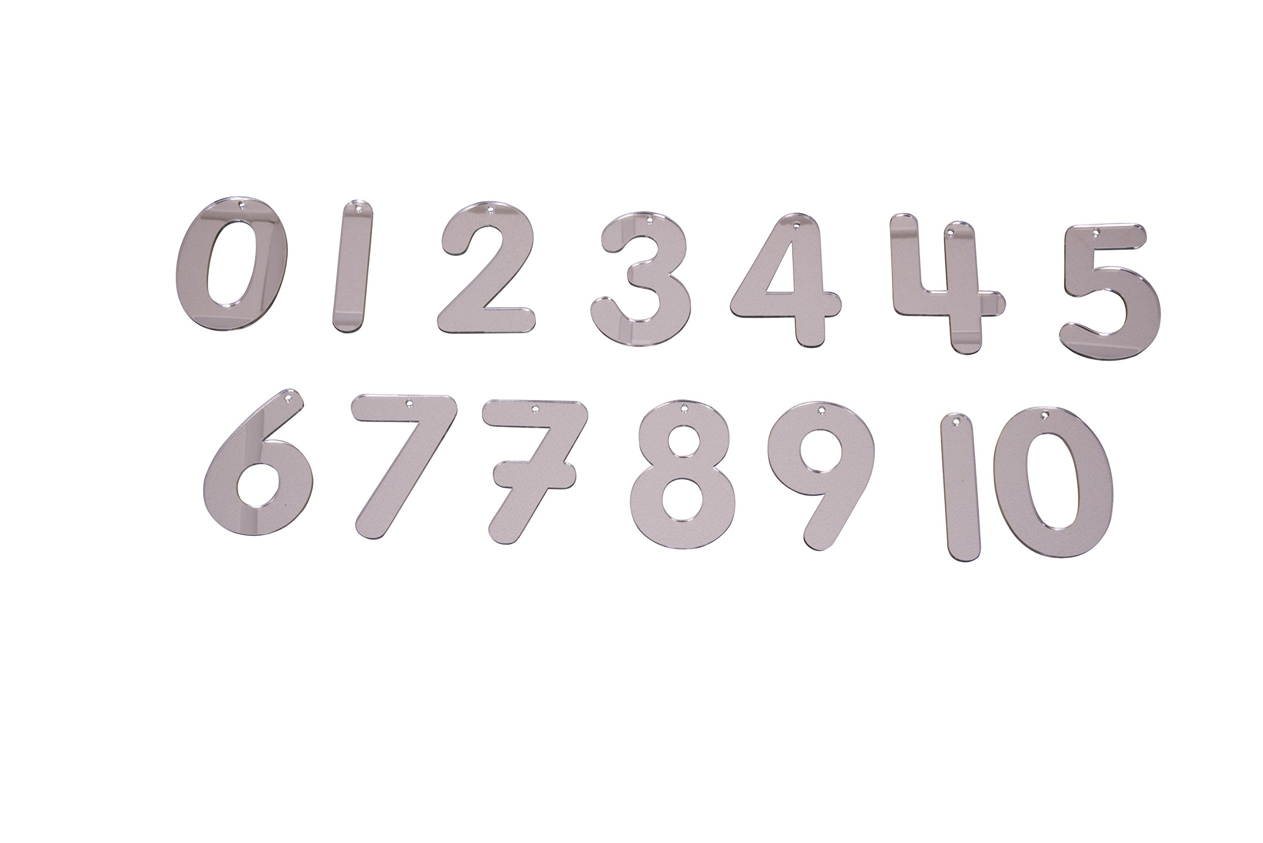 TickiT 9326 Mirror Numbers, Small (Pack of 14)