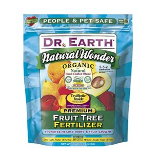 dr. earth natural wonder fruit tree fertilizer 4 lb