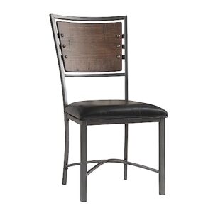 Homelegance Fideo Chair, Set of 2, Brown