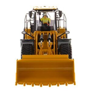 Diecast Masters CAT Caterpillar 980M Wheel Loader with Rock Bucket and Operator High Line Series 1/50 Diecast Model by 85543