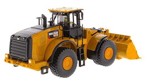 Diecast Masters CAT Caterpillar 980M Wheel Loader with Rock Bucket and Operator High Line Series 1/50 Diecast Model by 85543