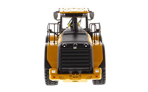 Diecast Masters CAT Caterpillar 980M Wheel Loader with Rock Bucket and Operator High Line Series 1/50 Diecast Model by 85543