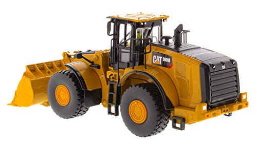 Diecast Masters CAT Caterpillar 980M Wheel Loader with Rock Bucket and Operator High Line Series 1/50 Diecast Model by 85543