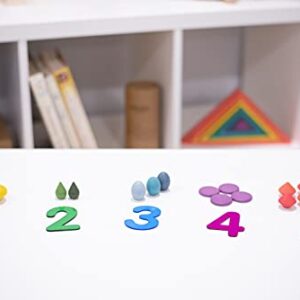 TickiT 9331 TickiT 9331 Rainbow Numbers, 0-10 (Pack of 14)