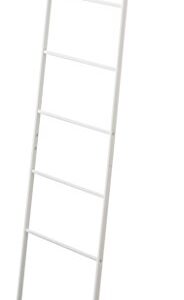 Yamazaki Home Plate Leaning Ladder Hanger closet storage and organization systems, One Size, White