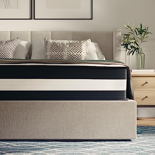 Flash Furniture Capri Comfortable Sleep 12 Inch Hybrid Pocket Spring Mattress | Full Size Mattress in a Box