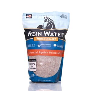 redmond rein water thirst quencher for dehydrated horses, electrolyte mineral drink mix, 5 lb bag