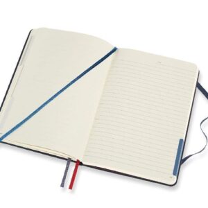 Moleskine Voyageur Notebook, Hard Cover, Medium (4.5" x 7") Ocean Blue, 208 Pages