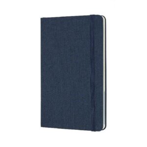 Moleskine Voyageur Notebook, Hard Cover, Medium (4.5" x 7") Ocean Blue, 208 Pages