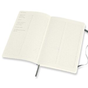 Moleskine PRO Notebook, Soft Cover, Large (5" x 8.25") Professional Project Planning, Forest Green, 192 Pages