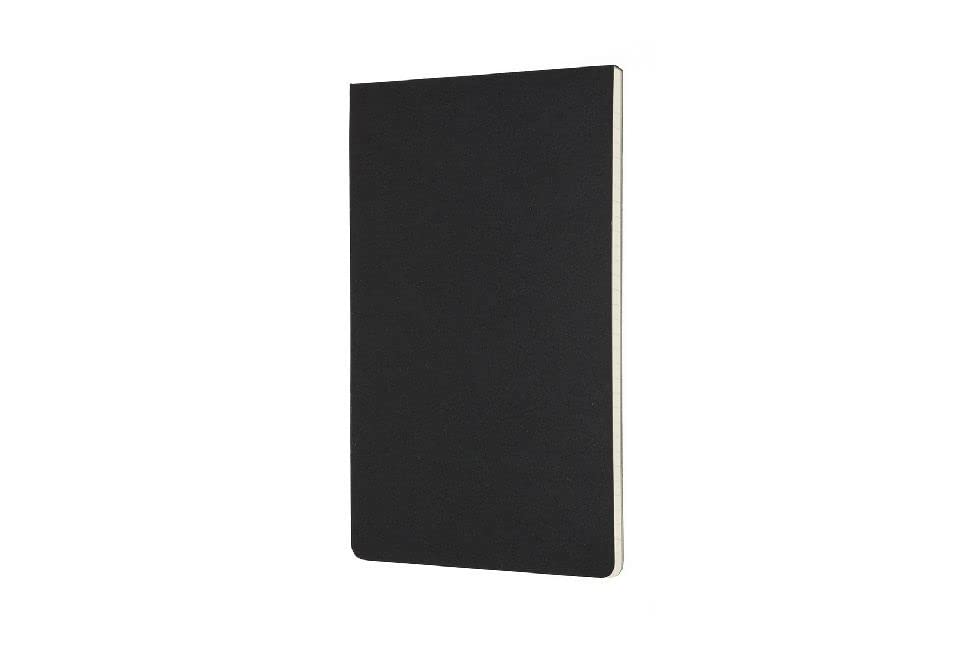 Moleskine PRO Pad, Soft Cover, Large (5" x 8.25") Ruled/Lined, Black, 96 Pages