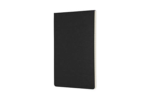Moleskine PRO Pad, Soft Cover, Large (5" x 8.25") Ruled/Lined, Black, 96 Pages