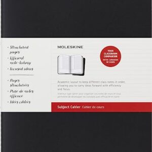 Moleskine Cahier Journal, Soft Cover, XXL (8.5" x 11") Subject Cahier, Black/Kraft Brown, 160 Pages (Set of 2)