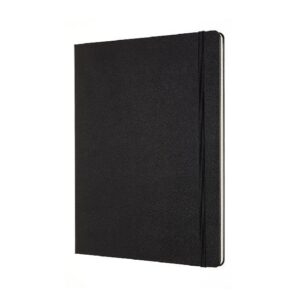 Moleskine PRO Notebook, Hard Cover, XXL (8.5" x 11") Professional Project Planning, Black, 192 Pages