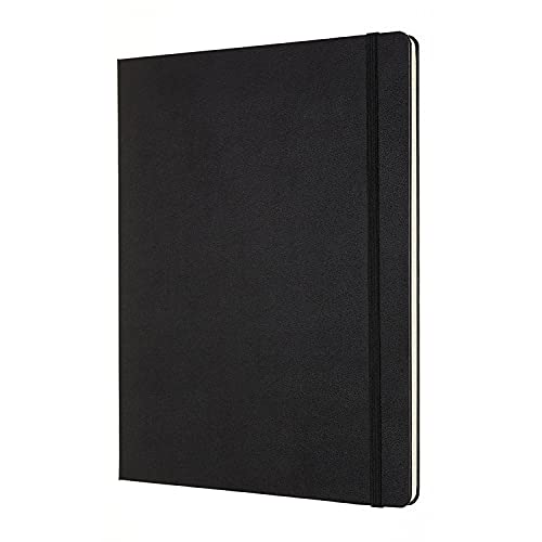 Moleskine PRO Notebook, Hard Cover, XXL (8.5" x 11") Professional Project Planning, Black, 192 Pages