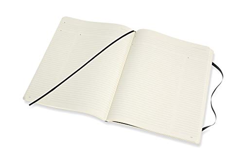 Moleskine PRO Notebook, Soft Cover, XXL (8.5" x 11") Professional Project Planning, Black, 192 Pages