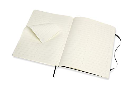 Moleskine PRO Notebook, Soft Cover, XXL (8.5" x 11") Professional Project Planning, Black, 192 Pages