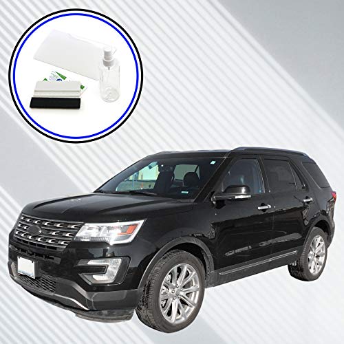 Red Hound Auto Touch Display Protectors 2011-2019 Compatible with Ford Explorer MyFord Screen Saver 2pc Custom Fit Invisible High Clarity Minimizes Fingerprinting 8 Inch