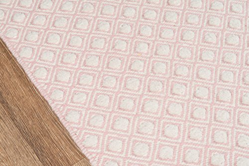 Erin Gates by Momeni Langdon Windsor Pink Hand Woven Wool Area Rug 2' X 3'