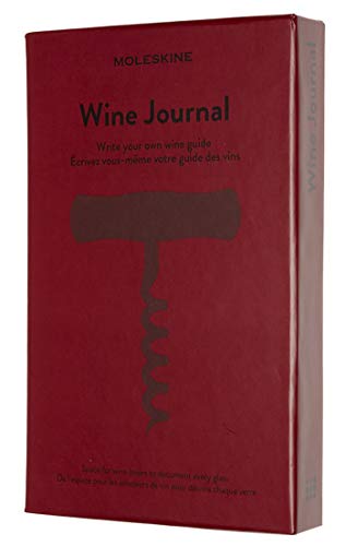 Moleskine Passion Journal, Wine, Hard Cover, Large (5" x 8.25") Bordeaux Red, 400 Pages