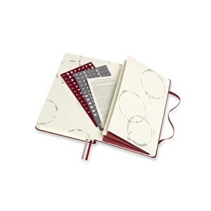 Moleskine Passion Journal, Wine, Hard Cover, Large (5" x 8.25") Bordeaux Red, 400 Pages