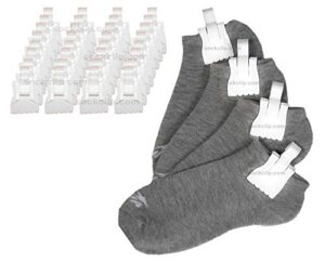 the amazing sock clip sock holder, 32 clips, white, made in u.s.a.