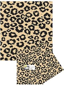 animal print tissue paper for gift bags - 24 decorative sheets 20 inches x 30 inches (leopard safari)