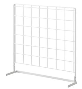 yamazaki home grid panel organizer and accessories-wall storage decor, one size, white