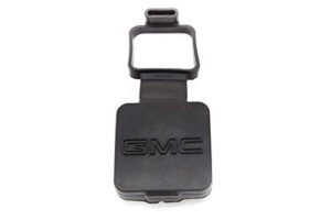 gm accessories 23181345 hitch receiver closeout in black with gmc logo