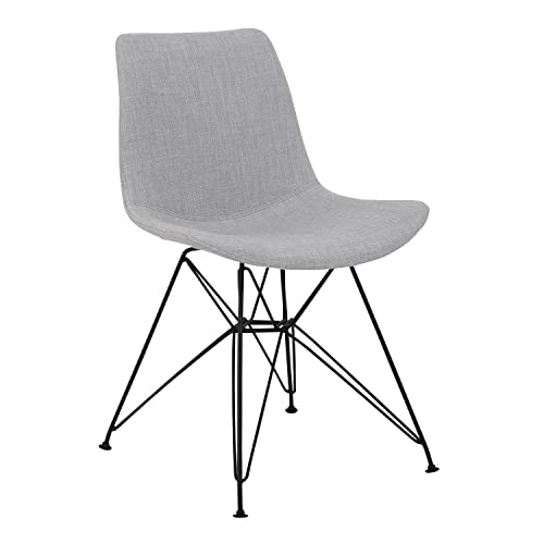 Armen Living Palmetto Dining Chair, Gray