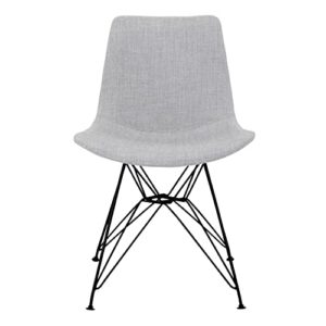 Armen Living Palmetto Dining Chair, Gray