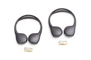 gm accessories 22863046 dual-channel wireless infrared (ir) headphones (set of two) (pack of 2)