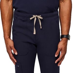 FIGS Cairo Cargo Scrub Pants for Men – Navy Blue, XL