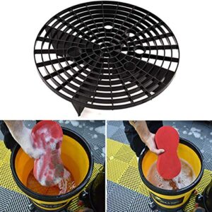 Spurtar Car Washing Bucket Bracket, Sand Separator Car Wash Bucket Insert Auto Detail Dirt Separator Fix Impurities and Prevent Your Car from Scratches During Washing