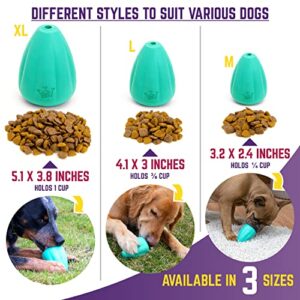 Chew King Premium Treat Dog Toy, L, Extremely Durable Natural Rubber Toy, Pack of 2, All Breed Sizes