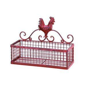 smart living company red rooster single wall rack