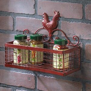 Smart Living Company Red Rooster Single Wall Rack