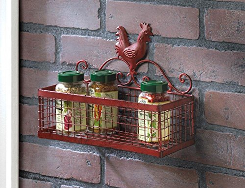 Smart Living Company Red Rooster Single Wall Rack