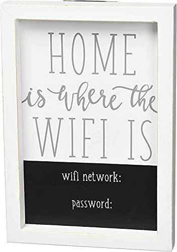 Mud Pie WiFi Home Decor Plaque