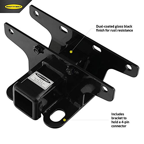 Smittybilt JH46 Trailer Receiver Hitch for 2018+ Jeep Wrangler JL