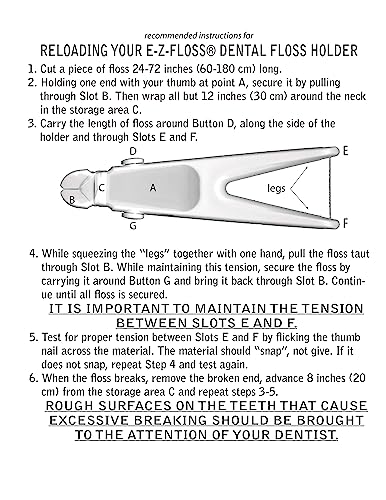 E-Z Floss Dental Floss Holder