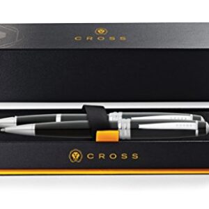 Cross Bailey Black Lacquer Ballpoint Pen & Selectip Rollerball Pen