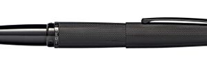 Cross ATX Brushed Metallic Refillable Gel Ink Rollerball Pen, Medium Rollerball, Includes Premium Gift Box - Brushed Black