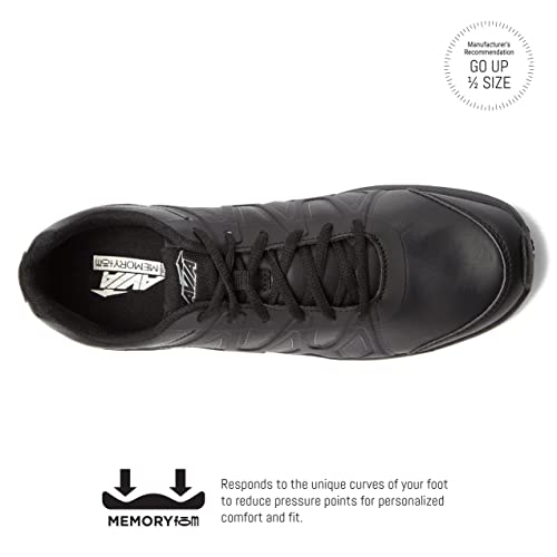 Avia Avi-Skill Non Slip Shoes for Men – Men's Work & Safety Footwear - Black, 10.5 Medium