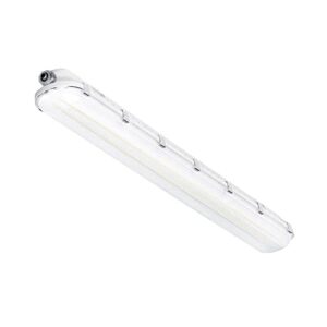 asd 4ft led vapor tight light fixture 31w, commercial lighting products, tube light, walk in freezer, high efficiency, 3692 lm, ip66, 110w eq, 120-277v, 5000k, dlc, ul listed