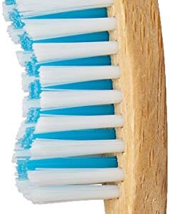 Terra Futura Bamboo Toothbrush 4 Pack, Ergonomic Toothbrush. Eco Friendly, Biodegradable & Environmentally Sustainable, BPA Free Bristles, Eco Compostable Toothbrush