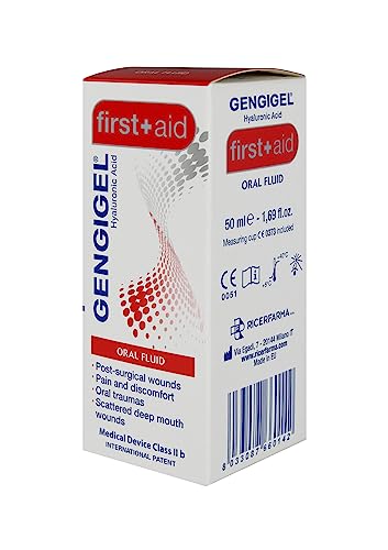 Gengigel First Aid Hyaluronic Acid Oral Fluid 50ml