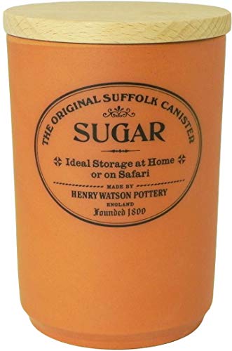 Airtight Sugar Canister, Made in England, The Original Suffolk Collection by Henry Watson.